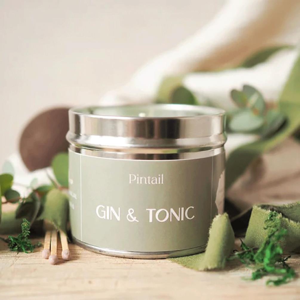 Pintail Candles Gin & Tonic Tin Candle Extra Image 1